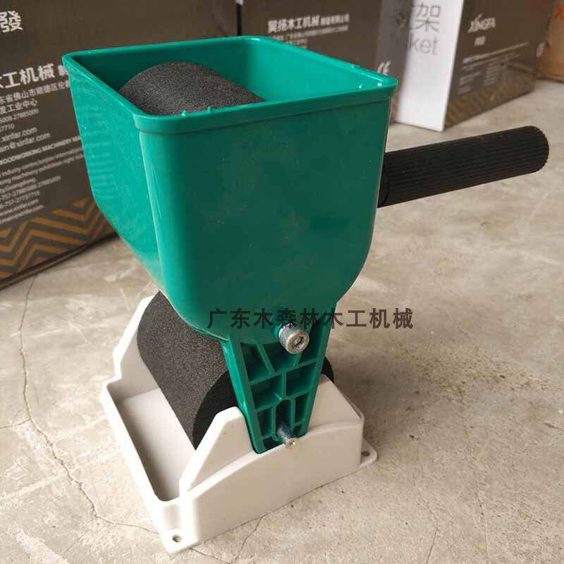 Woodworking Glue Roller - Wałek do kleju typu bębnowego, maszyna