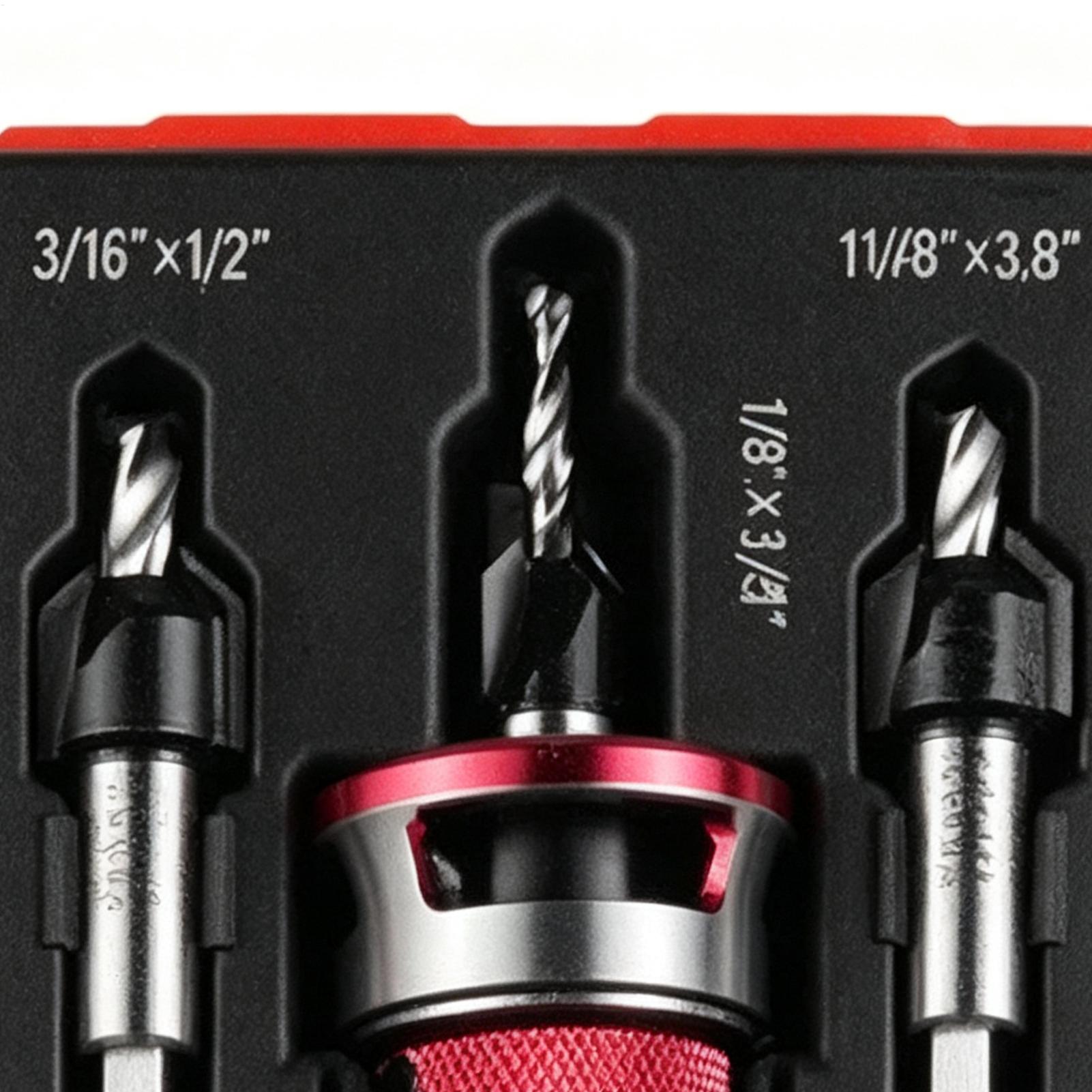 Zestaw wierteł do pogłębiania  – Woodworking Drill Bits recenzja i cena