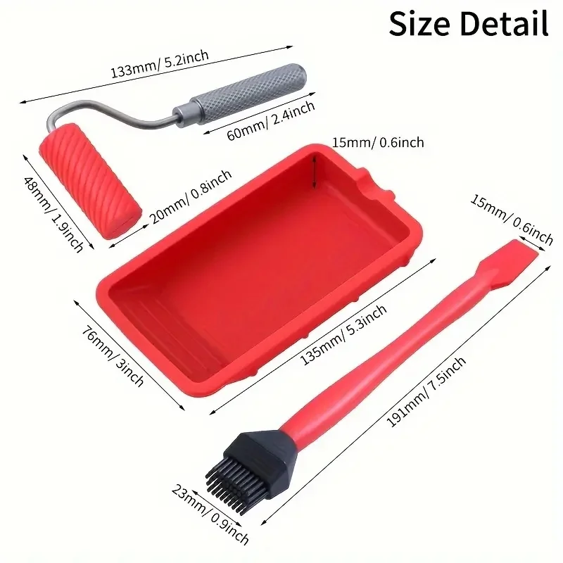 Wałek silikonowy do kleju z ta – Woodworking Glue Roller recenzja i cena