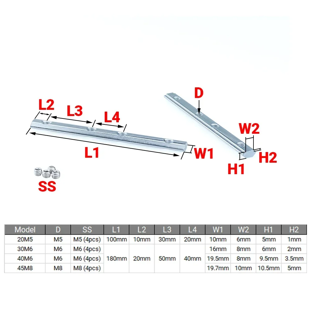 4 szt. V-Slot T-Slot Joiner 18 – Woodworking Joint Types recenzja i cena