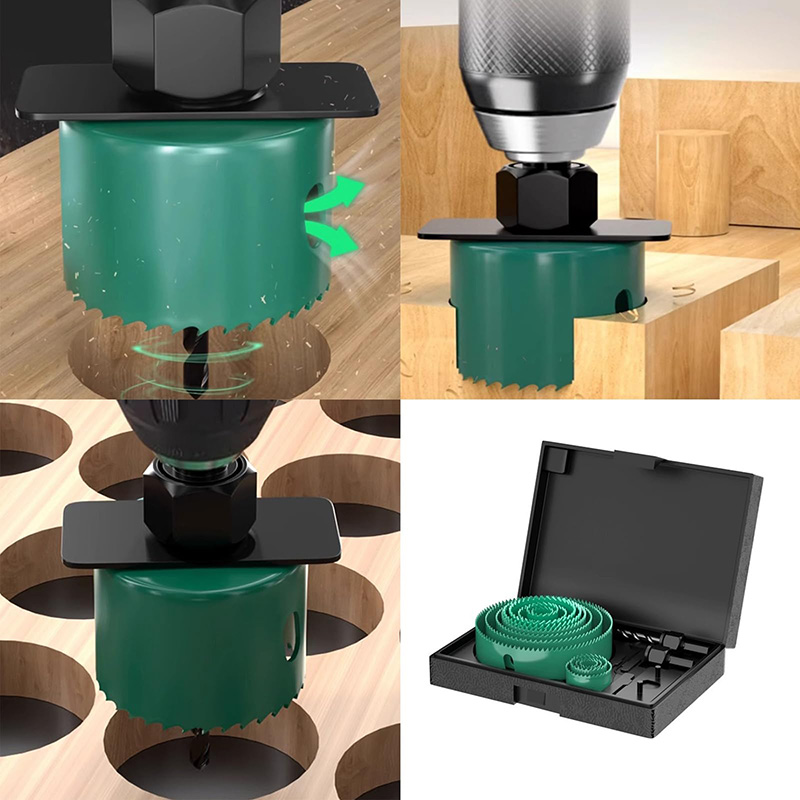 Zestaw wierteł koronkowych 19/ – Woodworking Drill Bits recenzja i cena