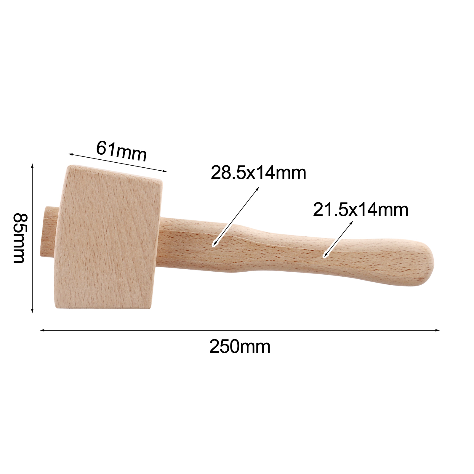 Młotek stolarski 28,5*14 mm, n – Wooden Mallet Carving recenzja i cena