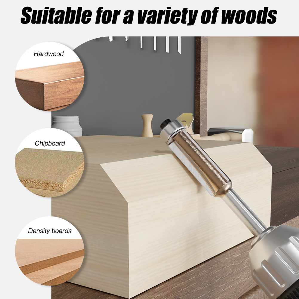6mm 1/4in Shank Z3 frez do fre – Woodworking Nc recenzja i cena