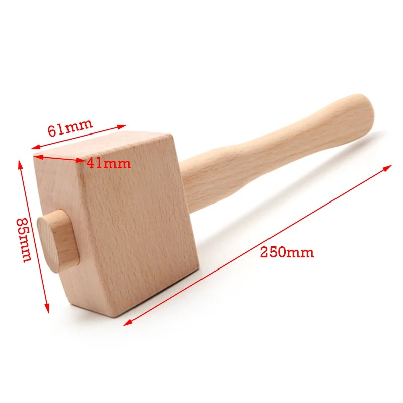 Rękodzieło DIY ze skóry, narzę – Wooden Mallet Carving recenzja i cena