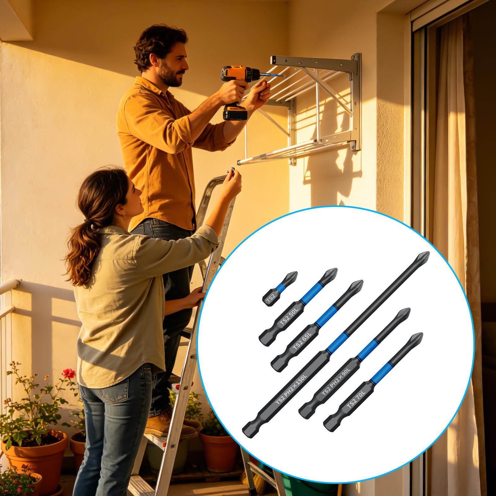 Zestaw bitów do wkrętarki 6-cz – Woodworking Drill Bits recenzja i cena