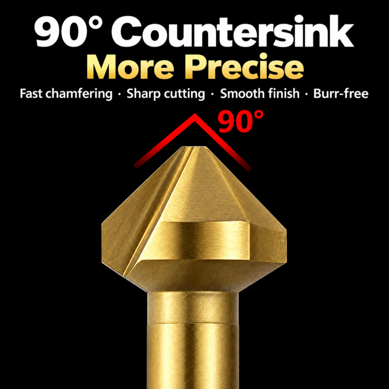 Zestaw 6 frezów do fazowania 9 – Woodworking Drill Bits recenzja i cena