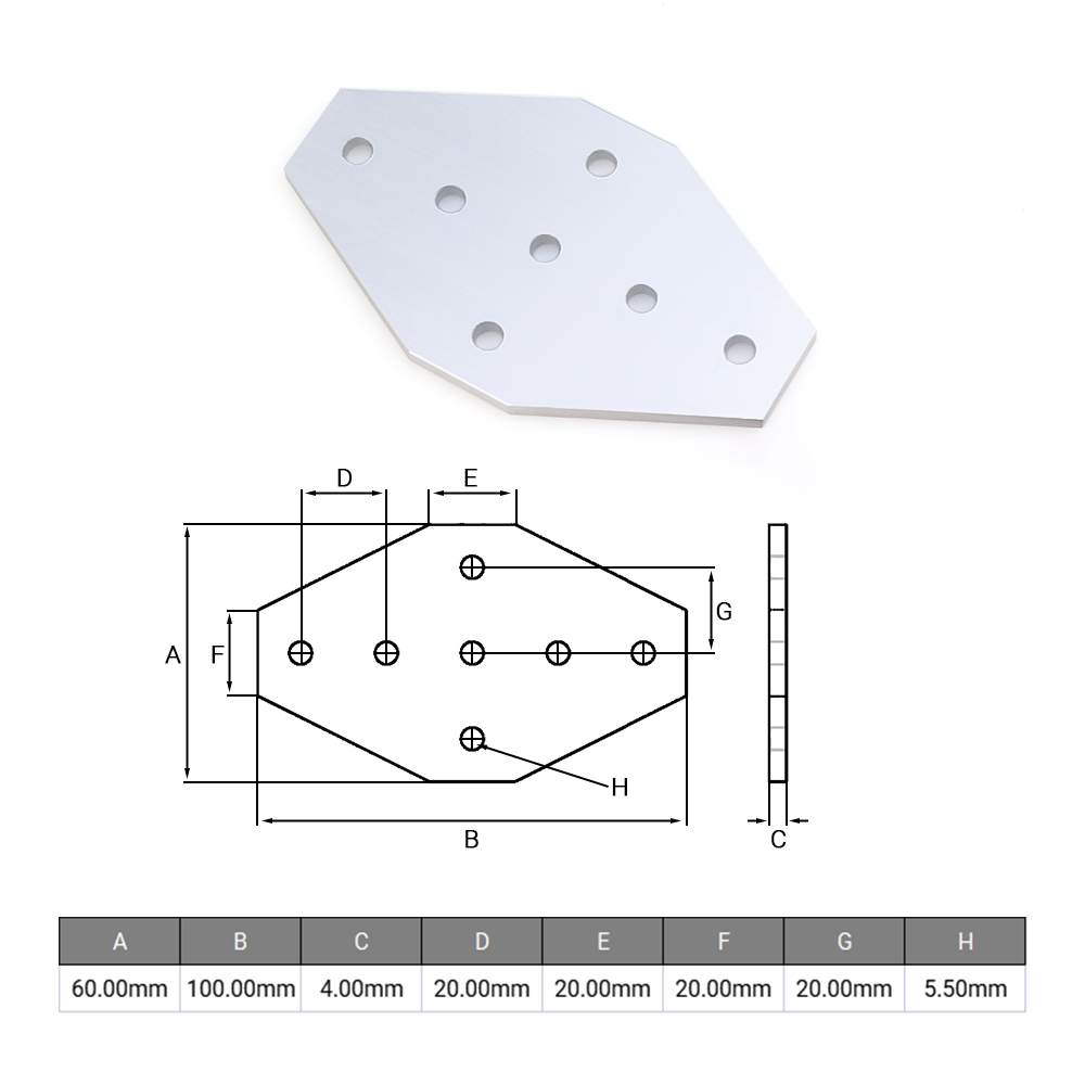 Płyta łącząca Openbuilds z 7 o – Woodworking Joint Types recenzja i cena